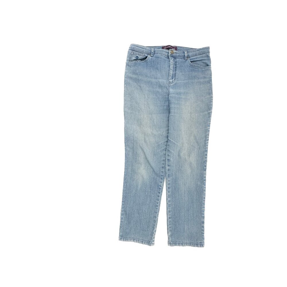 Gloria Vanderbilt Amanda‎ Straight Leg Women's size 10 Medium Blue Denim jeans